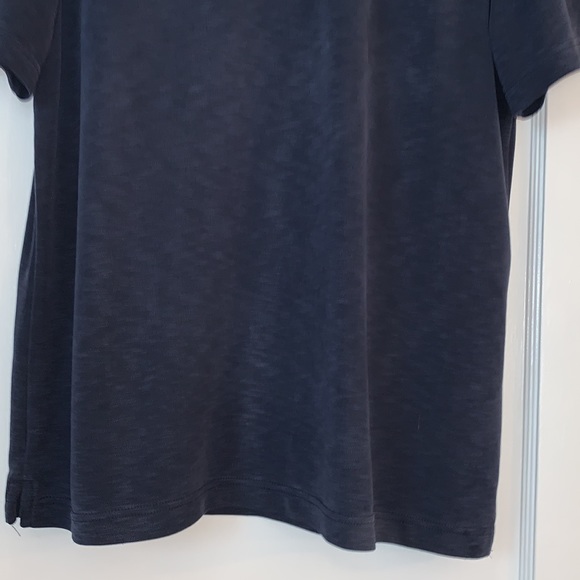 Men’s Croft & Barrow Navy Blue short sleeve Shirt EUC Large - Picture 4 of 11